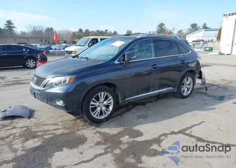 2010 Lexus Rx 450H z USA, uszkodzony, nr VIN JTJBC1BA4A2021948